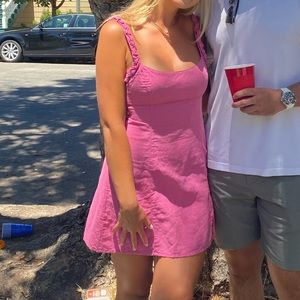 Pink summer dress